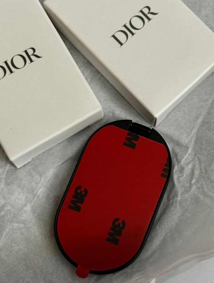 Makeup double-sided mirror phone holder