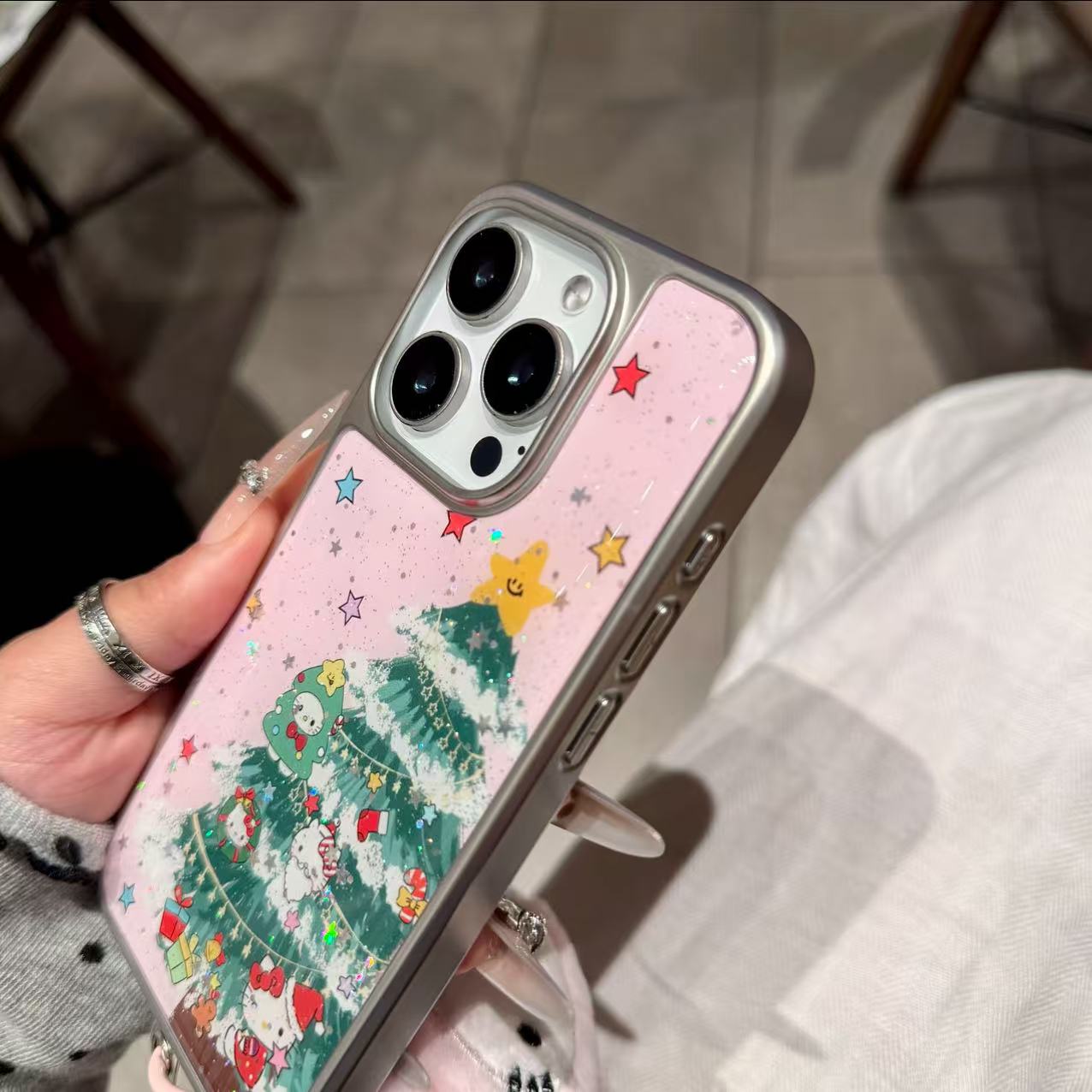Christmas Kitty phone case
