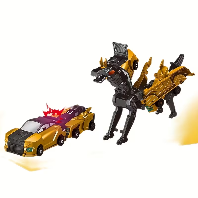 2025 New Magnetic Collision Car Dinosaur