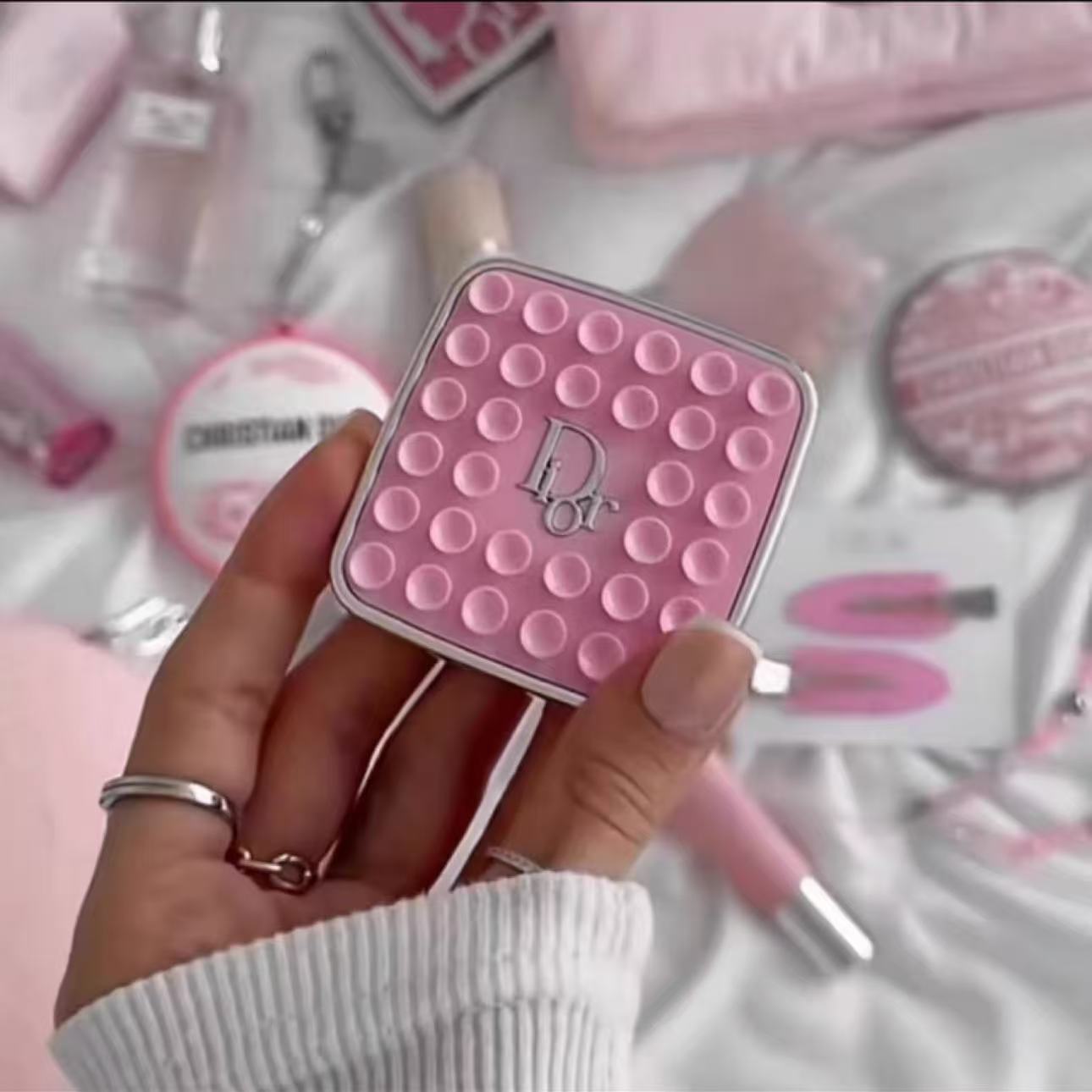 Pink Phone Suction Cup