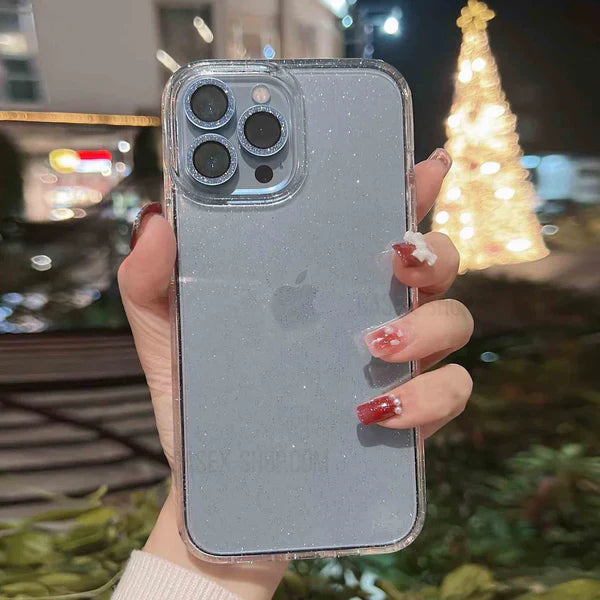 Glitter   Clear   Case