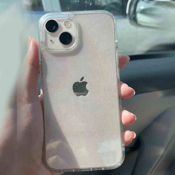 Glitter   Clear   Case