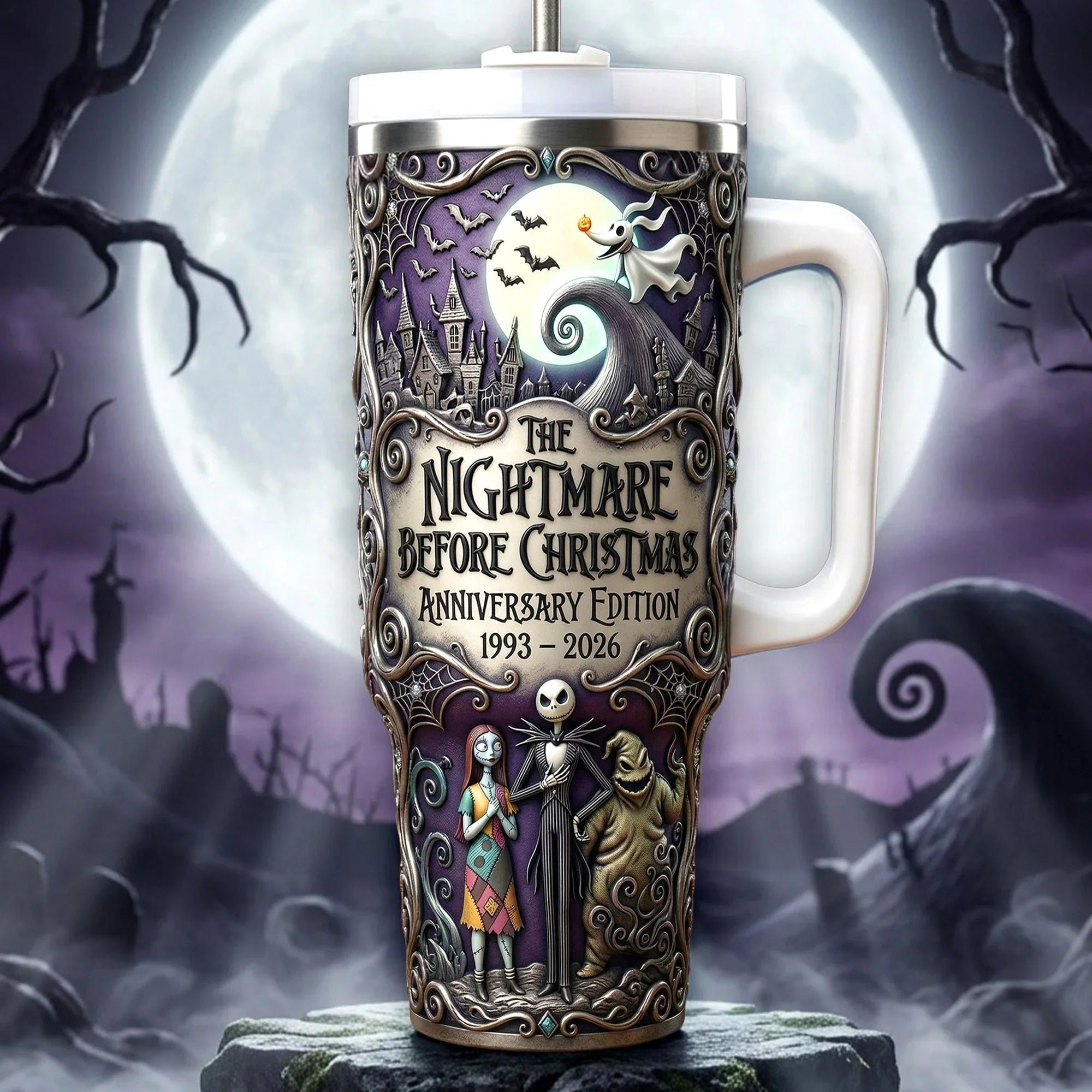 "The Nightmare Before Christmas" 33rd Anniversary Tumbler